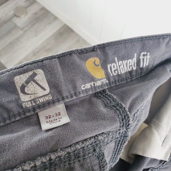 Carhartt Men's Full Swing Cryder Dungaree 2.0 Relaxed Fit Carpenter Jeans 32X32 - Picture 6 of 7